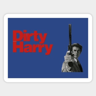 Dirty Harry 1971  Clint Eastwood Sticker